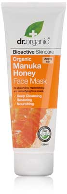 Mascarilla --- Dr. Organic-Manuka-Honey-Face-Mask-125-ml