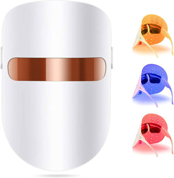 Mejor máscara LED - Hangsun - FT350 - Máscara de luz LED para el tratamiento del acné